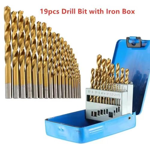 19-piece M35 cobalt steel drill bit set with metal box for stainless steel, wood, and metal workpieces Item | Buy 19-piece M35 cobalt steel drill bit set with metal box for stainless steel, wood, and metal workpieces | SPOP Enterprise Global